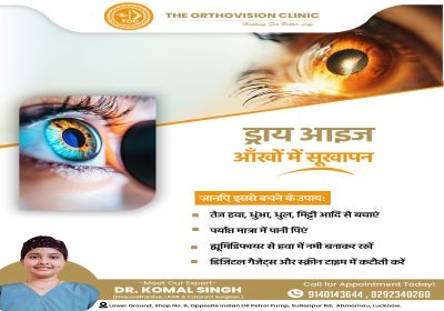 Dry Eyes: Causes, Prevention Tips & Treatment in Lucknow