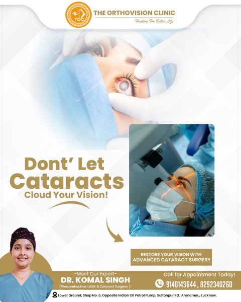 Don't Let Cataracts Cloud Your Vision — Advanced Cataract Surgery in Lucknow