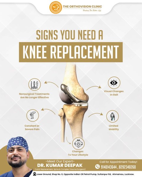 Knee Replacement Surgery in Lucknow: What to Expect